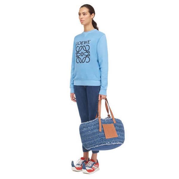 【18AW NEW】ロエベ トレーナー コピーLOEWE_women/Anagram Sweatshirt スウェット/レッドH616337W012